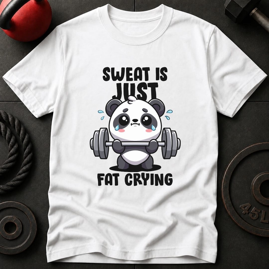 Sweat Is Just Fat Crying T-Shirt
