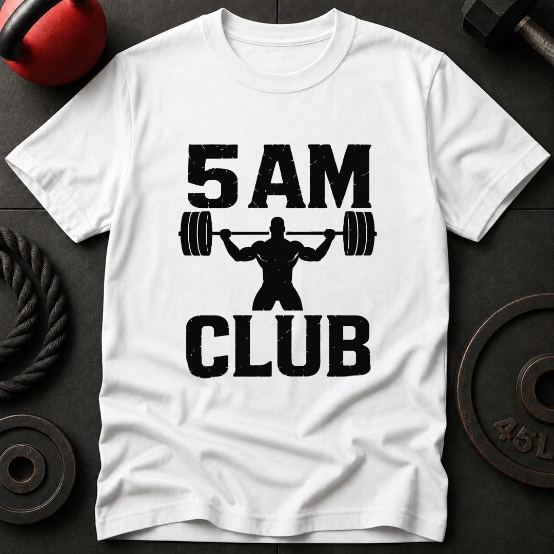 5 AM Club Gym T-Shirt