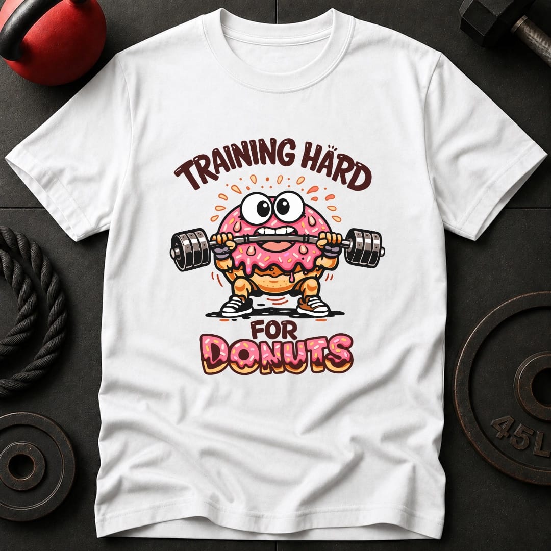 Training Hard For Donuts T-shirt