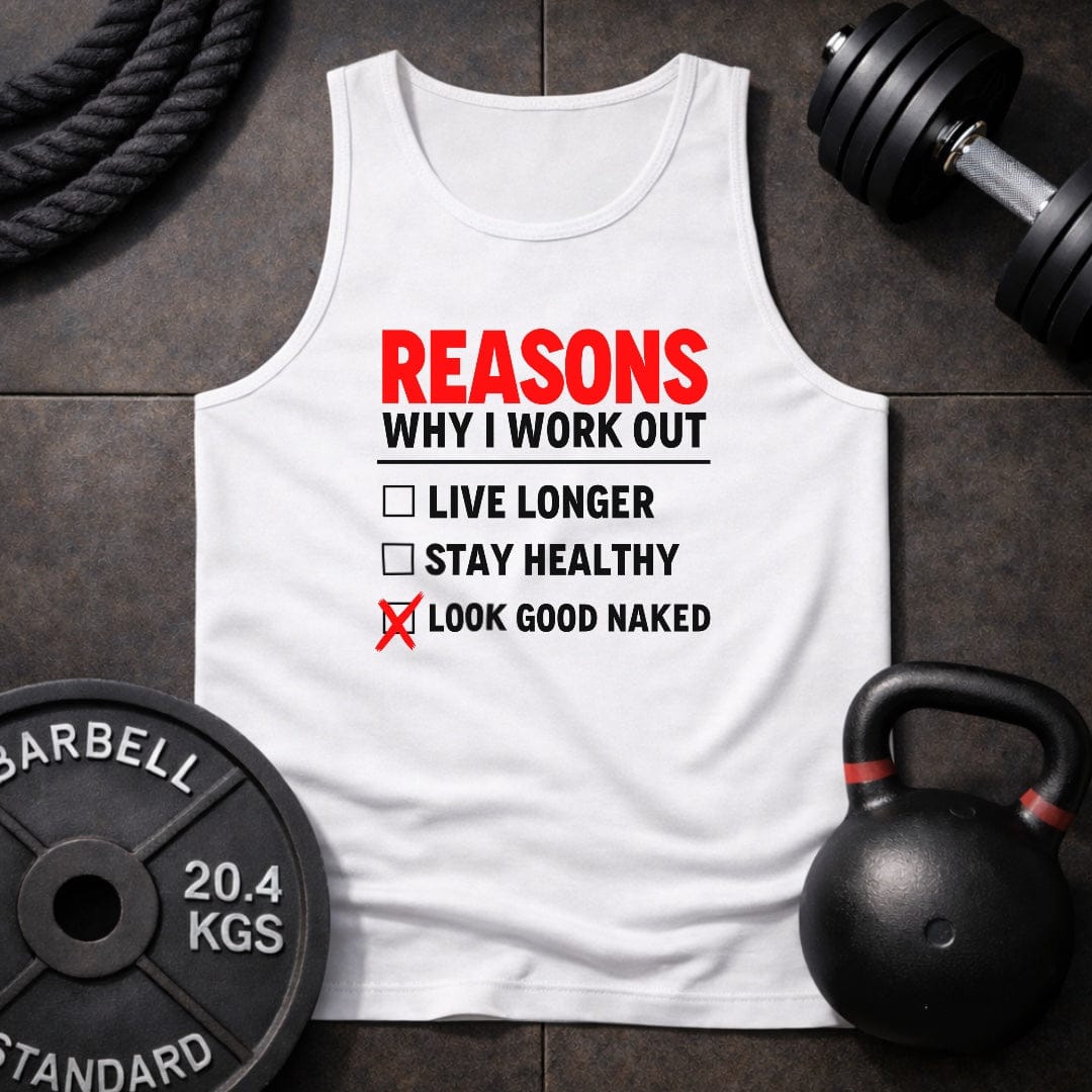 Reasons Why I Work Out Unisex Tank