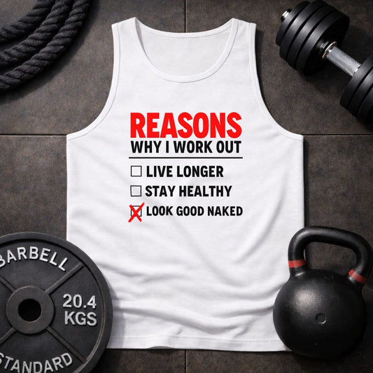 Reasons Why I Work Out Unisex Tank