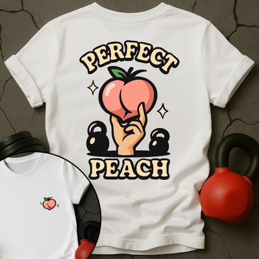 Perfect Peach Woman Gym T-Shirt