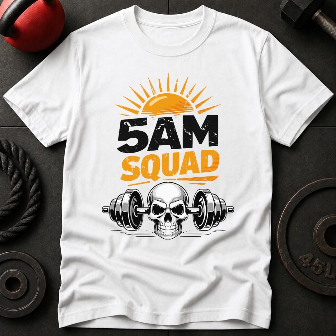 5AM Squad Skull T-shirt